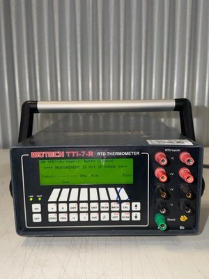 Isotech TTI-7-R RTD Precision Digital Thermometer Thermocouple