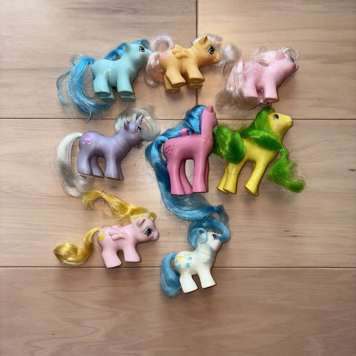 孩之宝小马宝莉蓝色动作玩偶及配件| eBay