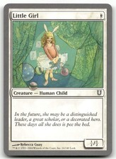 マジック：ザ・ギャザリング Little Girl Foil BGS 8.5 Unhinged MTG Little Girl [Foil] Prices | Magic Unhinged | Magic Cards