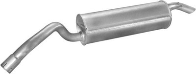Polmo Endschalldämpfer Auspuff Schalldämpfer für Fiat Stilo Multi 2003 - 2008