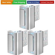 Home Security Door Lock 3 Pack Metal for Kids Safety Top Front Door Child Pro...