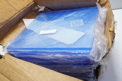 New Lot of 20 SOURCEONE.ORG Source One 3/8'' Thick 12'' x 12'' Acrylic S1 .375clr