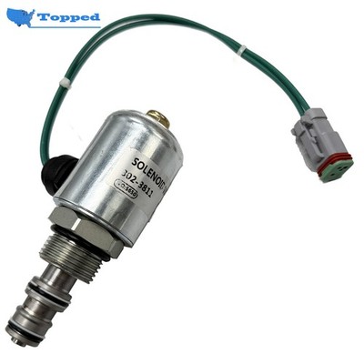 NEW Solenoid Valve for Caterpillar CAT R2900G R2900 R3000H 980G 988G 302-3811