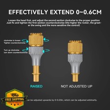 Gold Gray RC/RC2 Sticks for DJI Mini 3 Pro/4 Pro/Mavic 3