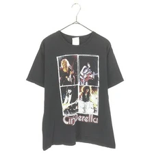00s CinderLla "25 Years of American Rock N Roll" Heavy Metal Rock Band T-shirt