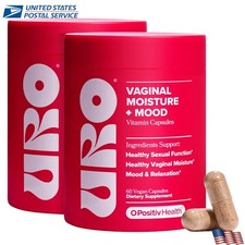 URO - Vaginal Moisture  Mood Capsule - 2 Bottle