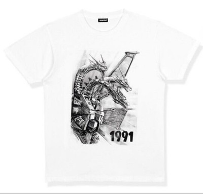 Godzilla Mecha King Ghidorah T-Shirt Größe L Monochrom Design Ungeöffnet