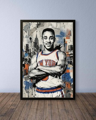 John Starks New York Knicks Basketball Kunstdruck Wall Art Print Bild Poster