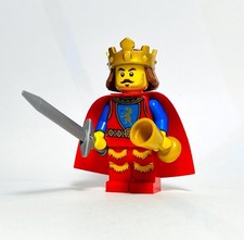 NEW LEGO King - Cape minifigure - Castle - Made Of Genuine LEGO