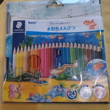 STAEDTLER Noris Watercolor Pencils, 24 Colors 38237d