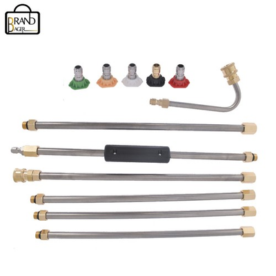 #ad 4000PSI Washer Extension Wand Set 5 Cleaner NozzleHose Kit For Garden Cleaning $21.17