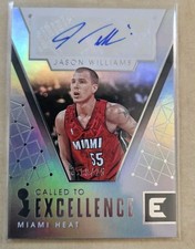 Panini Essentials 2017-18 Autograph Jason Williams Miami Called To Excellence 