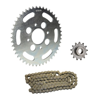 Kettensatz Ritzel Kettenrad 13/46Z für Hercules XE-5 XE5 (ab Motor Nr. 10697366)