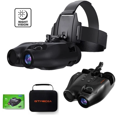 GTMEDIA N4 Night Vision Goggles Infrared Binoculars 5x Zoom For Camping Birding