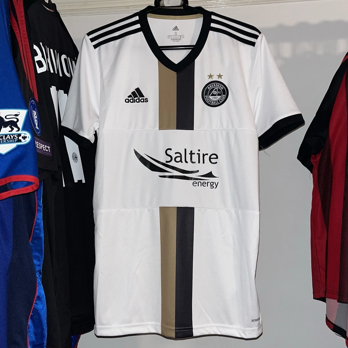 Aberdeen Shirt Only Away Memorabilia Football Shirts (Scottish