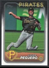 2024 Topps Liover Peguero Pittsburgh Pirates #542