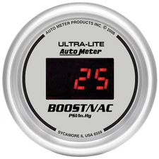 Auto Meter 6559 2-1/16" Ultra-Lite Digital Vacuum/Boost Gauge