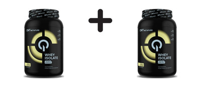 2 x QNT Metapure Zero Carb Whey Isolate (908g) Vanilla (60,57 EUR/kg)