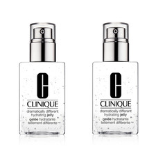 2 x Clinique Dramatically Different Hydrating Jelly 4.2 Oz/125ml Full Size NWOB