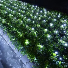 12ft x 5ft 360 LED Christmas Net Lights, 8 Modes Waterproof With Timer Low Vo...