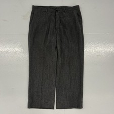 Vintage 80s Giorgio Armani Collezioni Black Pants 36x27