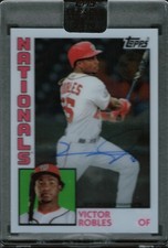 2019 Topps Clearly Authentic 1984 Baseball Autographs #TBA-VR Victor Robles