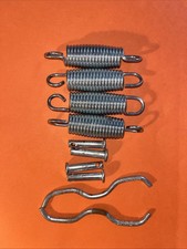 4 3.5  Steel Mini Trampoline Replacement Springs Bounce Burn Used