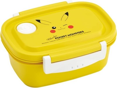 Skater Easy Light Lunch Box Pocket Monster Pikachu Face S 430ml Microwave Safe S