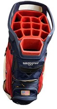 Sun Mountain C130 USA Golf Cart Bag   14-Way Top   Red/White/Blue