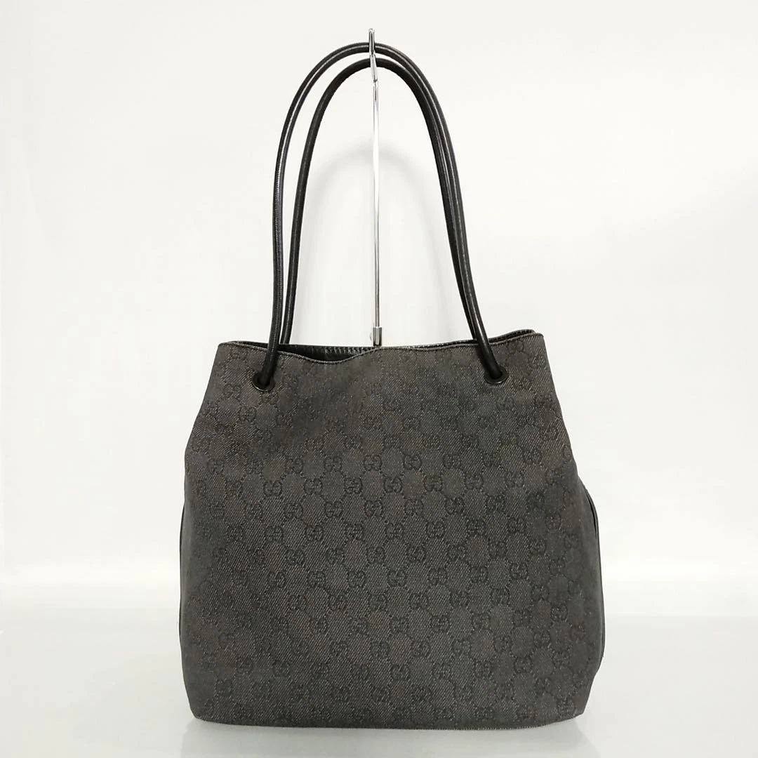 Sac fourre tout Gucci Gg toile noir   sac à main luxe créateur fourre tout accessoire de mode