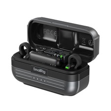 Wireless Mic S70 Charging Case , USB-C and 3.5mm Jack Black 2 TX 2 RX