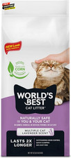 Multiple Cat Lavender Scented - Long-Lasting Odor Control, Natural Ingredients