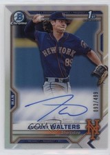 2021 Bowman Chrome Prospect Refractor 93/499 Anthony Walters #CPA-AW Auto v9t