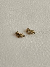 1:12 scale Dolls house Miniature pair brass effect Metal Taps