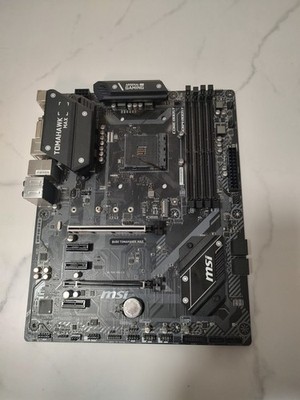 MSI B450 TOMAHAWK MAX, AMD Motherboard Untested AS IS