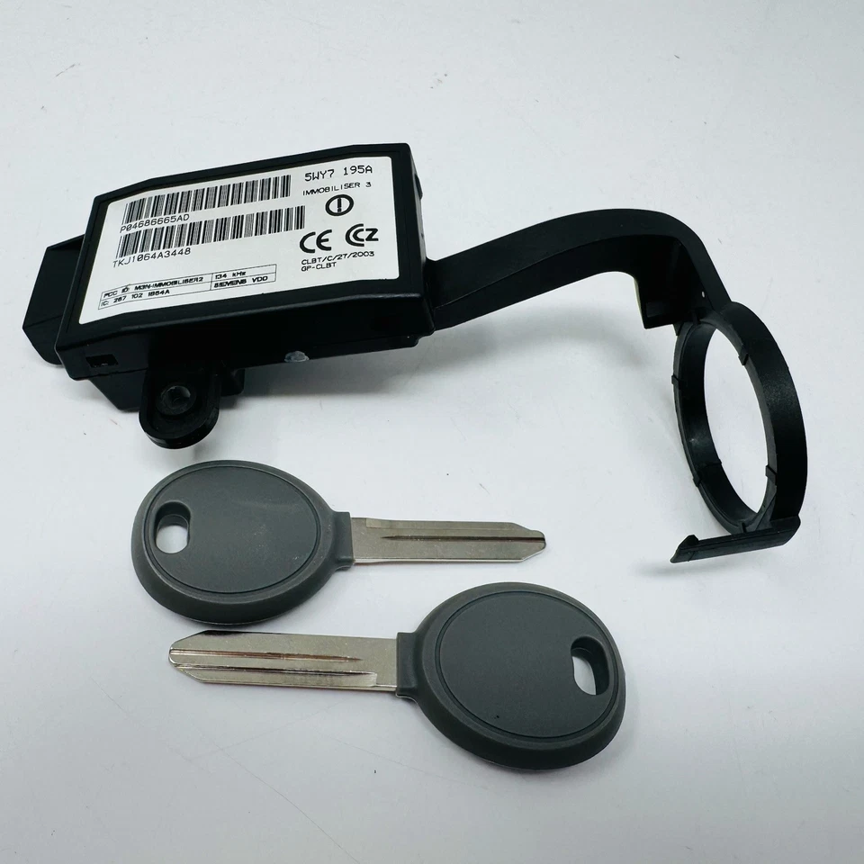 1999-2004 Jeep Grand Cherokee 01-03 Caravan Immobilizer 04686665AD Plug & Play - Image 2 of 4