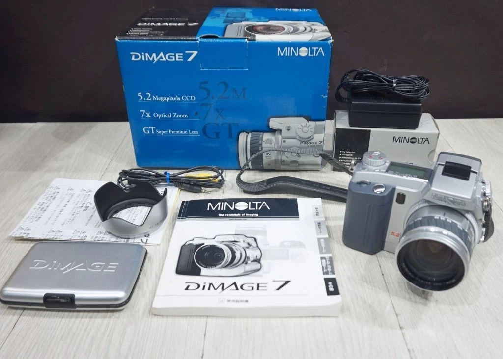 Konica Minolta DiMAGE 7 Digital Cameras for Sale | Shop New & Used
