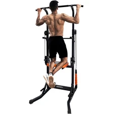 Power Tower Pull Up Bar Station Assistive Trainer, Multi-Function Adjustable ...