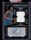 2022 Panini Obsidian Jalen Williams Rookie Patch Autograph /99 #2022
