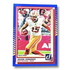 2025 Panini Donruss - Jauan Jennings #291 Press Proof Blue
