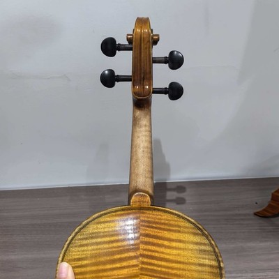 Stradivarius Model Violin Handmade 4/4 Violin with Case&Bow Good Sounding