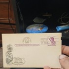 US 4c Purple Postal Card Stationery w/ Preprinted Postage, First Day Cancel — photo 1