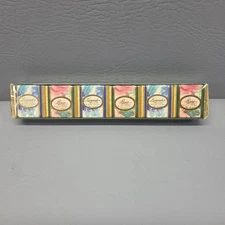 Ben Rickert Vintage 6 English Bath Cubes, Lavender & Rose Scents, Sealed Box