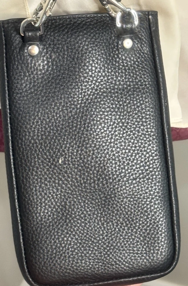 Сумка через плечо Royce New York для телефона черная  - Изображение 3 из 4
