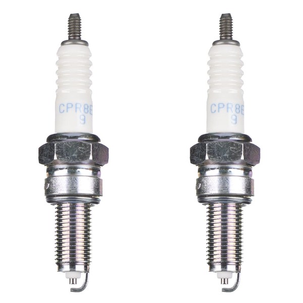 Ngk ZüNdkerze CPR8EA-9 2306 2Er Set (FüR: Honda Cb 500 X Abs (Euro 5) PC64 21 )-image