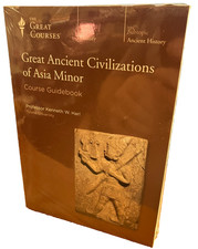 The Great Courses : Great Ancient Civilizations of Asia Minor (4 DVD/Book) NEW