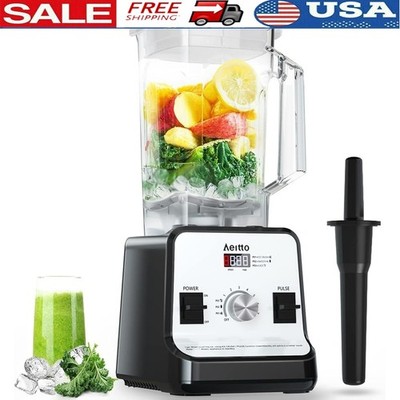 High Power Blender 8 Point Blades 3 Preset Functions Large Capacity Easy Clean