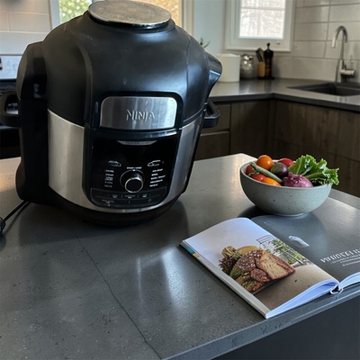 #ad Pressure Cooker Air Fryer Ninja Foodi Deluxe FD401 8 Qt Multi Function Bar $129.99