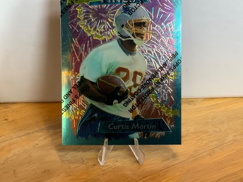 1995 Topps Finest With Coating Curtis Martin #264 Rookie Card - Picture 3 of 6