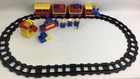 Lego Duplo 2700 Freight Train Vintage 1983 Complete Black Track NOT COMPLETE